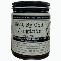 WEST BY GOD VIRGINIA CANDLE