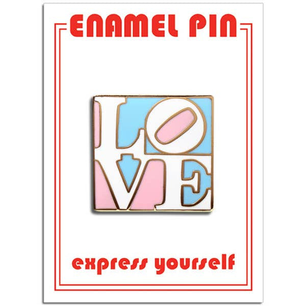TRANS LOVE ENAMEL PIN