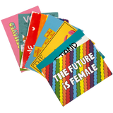 THE FUTURE IS FEMALE POSTCARD 7 PACK