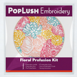 FLORAL PROFUSION EMBROIDERY KIT