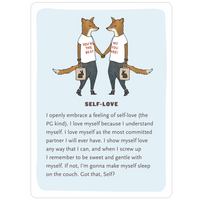 AFFIRMATORS - 50 AFFIRMATION CARDS TO HELP YOU HELP YOURSELF
