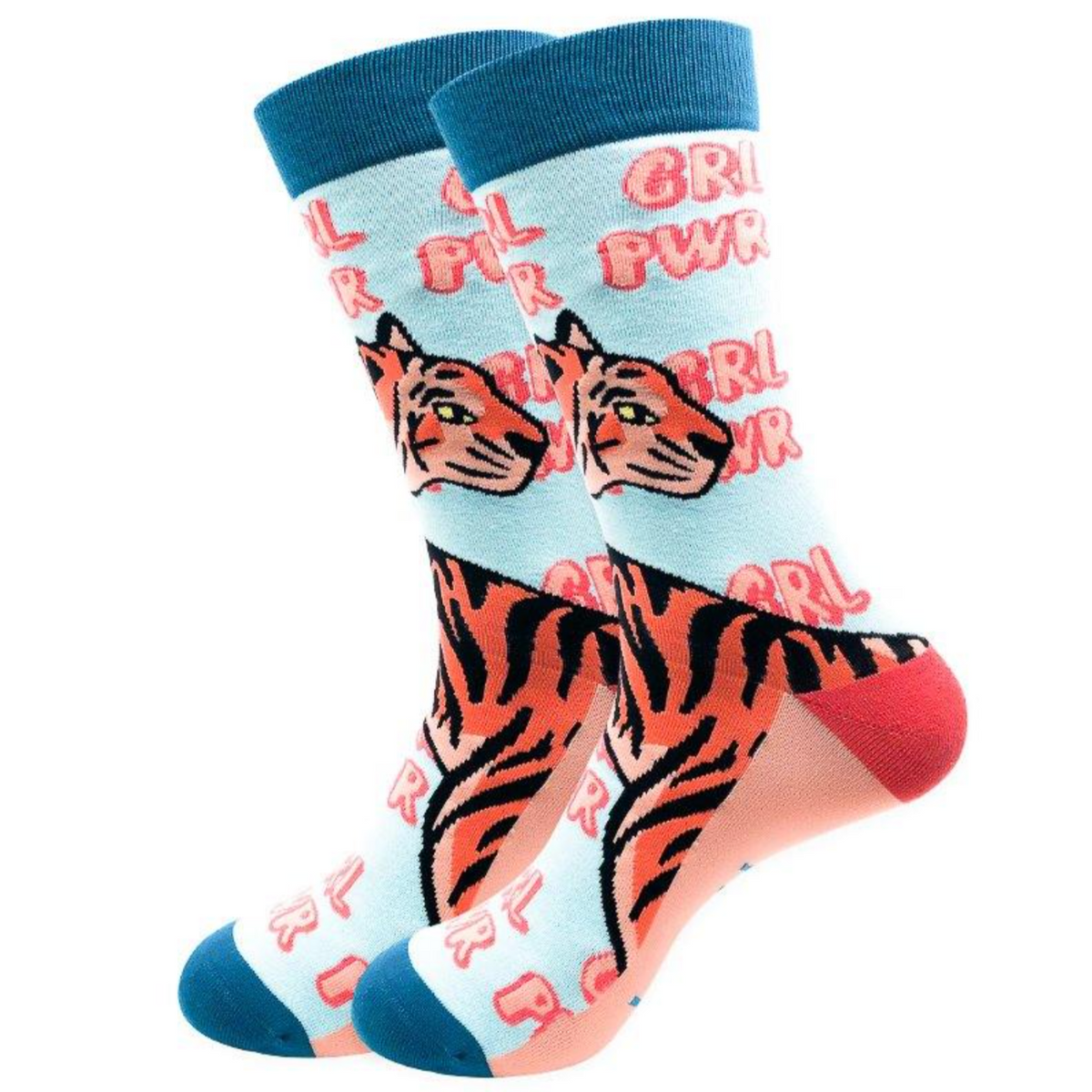 GIRL POWER TIGER SOCKS – Full Circle Gifts & Goods