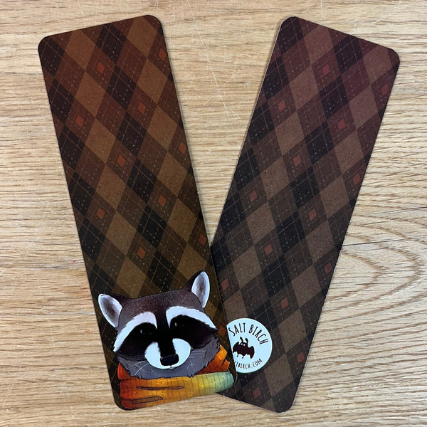 Bookmark - Sweater Raccoon