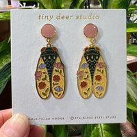 Cicada Earrings