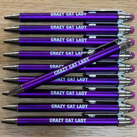 Crazy Cat Lady Ballpoint Pen