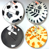 Ceramic Trinket Tray - Meow + Furever Kitty