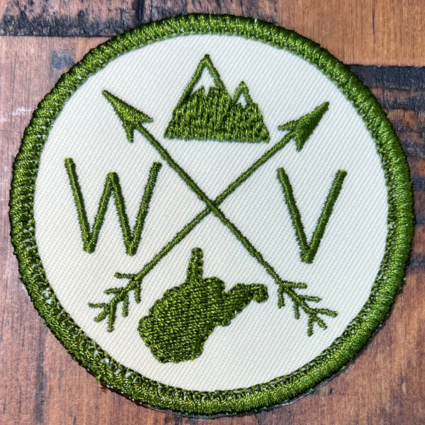 Olive + Cream West Virginia Patch