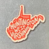 West Virginia Acrylic Magnet