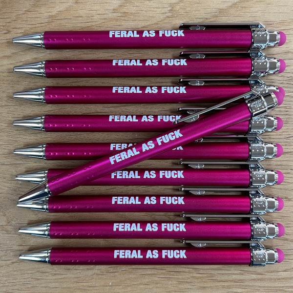 Feral As Fuck Ballpoint Pen