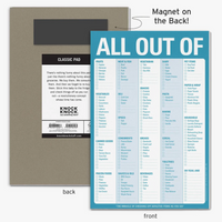 All Out Of List Pad