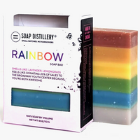 SOAP DISTILLERY BAR SOAP - RAINBOW PRIDE