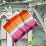 SUNSET (NEW) LESBIAN PRIDE FLAG