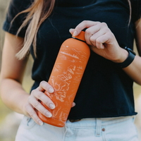 INSULATED WATER BOTTLE - ORANGE NATIONAL FOREST