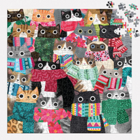 WINTRY CATS PUZZLE