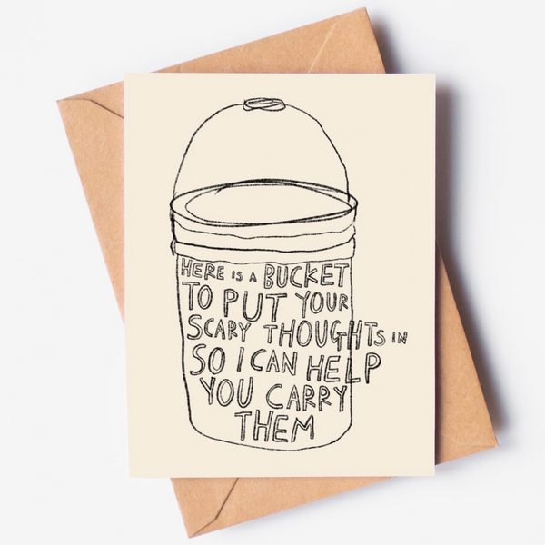 HERE IS A BUCKET CARD