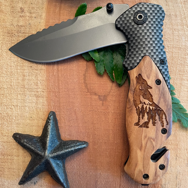 Howling Wolf Knife