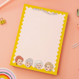 STAY GOLDEN GIRL NOTEPAD