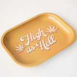 HIGH AS HELL METAL TRAY