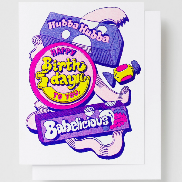 HBD BABELICIOUS BIRTHDAY CARD