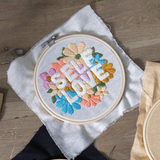 SELF LOVE FLORAL EMBROIDERY KIT