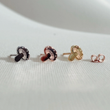 GROOVY MUSHROOMS MINI STUD EARRINGS