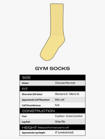 OFFICIALLY OLD GYM SOCKS