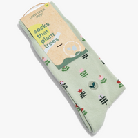 Socks That Plant Trees - Green Tulips