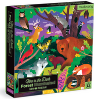 FOREST ILLUMINATED GLOW IN THE DARK PUZZLE