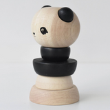 WOOD STACKER TOY - PANDA