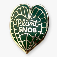 PLANT SNOB ENAMEL PIN