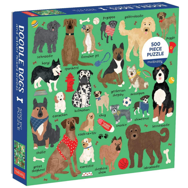 DOODLE DOGS + OTHER MIXED BREEDS PUZZLE