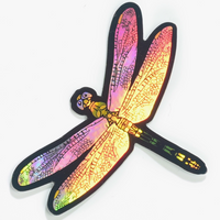 Holographic Dragonfly Sticker