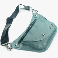 JUNIPER GREEN LUXE HIP POUCH