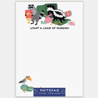 Trash Animals Rubbish Notepad