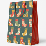 STOCKINGS LARGE GIFT BAG