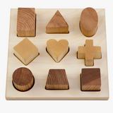 SHAPES PUZZLE BOARD MONTESSORI WOOD TOY