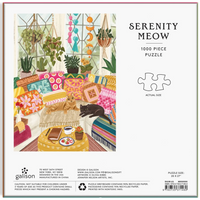 SERENITY MEOW COZY CAT PUZZLE