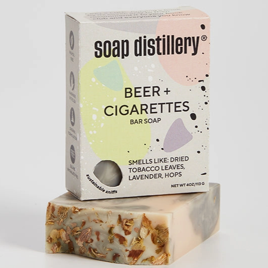 SOAP DISTILLERY BAR SOAP - BEER & CIGARETTES