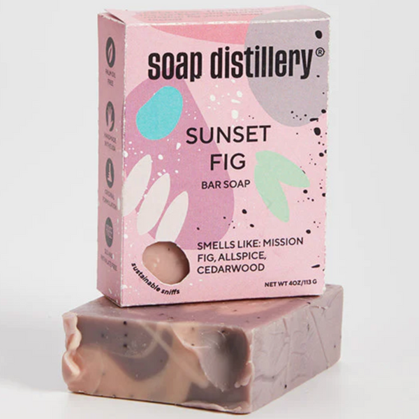 SOAP DISTILLERY BAR SOAP - SUNSET FIG