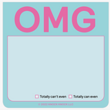 STICKY NOTEPAD - OMG