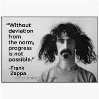 FRANK ZAPPA WITHOUT DEVIATION... MAGNET