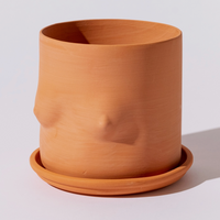 TERRA COTTA BOOB POT PLANTER