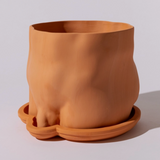 TERRA COTTA BOOTY + BITS POT PLANTER