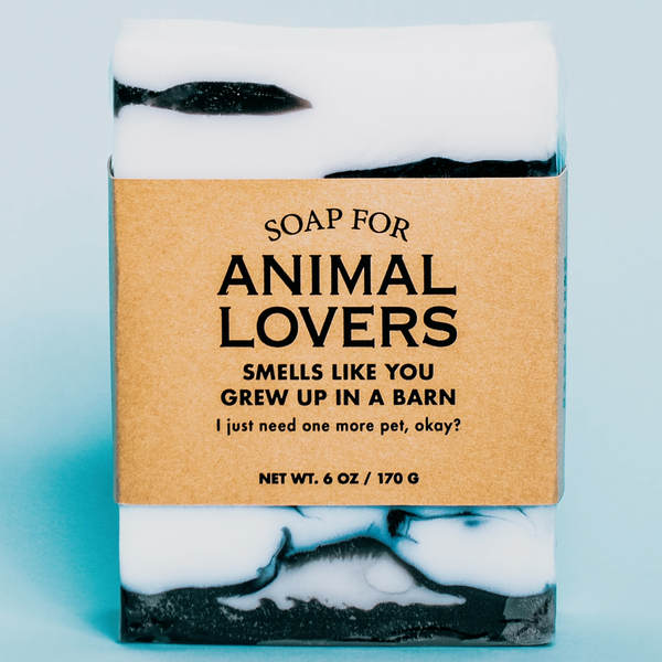 A SOAP FOR ANIMAL LOVERS