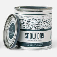 Moore Collection Candle - 1/2 Pint Snow Day