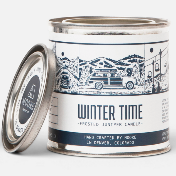 MOORE COLLECTION CANDLE - 1/2 PINT WINTER TIME