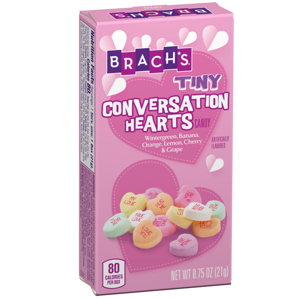 BRACH'S TINY CONVERSATION HEARTS BOX