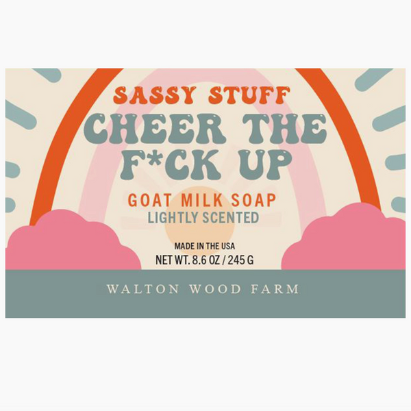 SASSY STUFF SOAP - CHEER THE F*CK UP