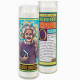 ALBERT EINSTEIN SECULAR SAINT CANDLE