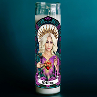 Cher Patron Saint Of Believing Candle